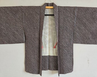 Japanese Silk  KIMONO jacket haori,Shibori,KIMONO Dress,Antique15