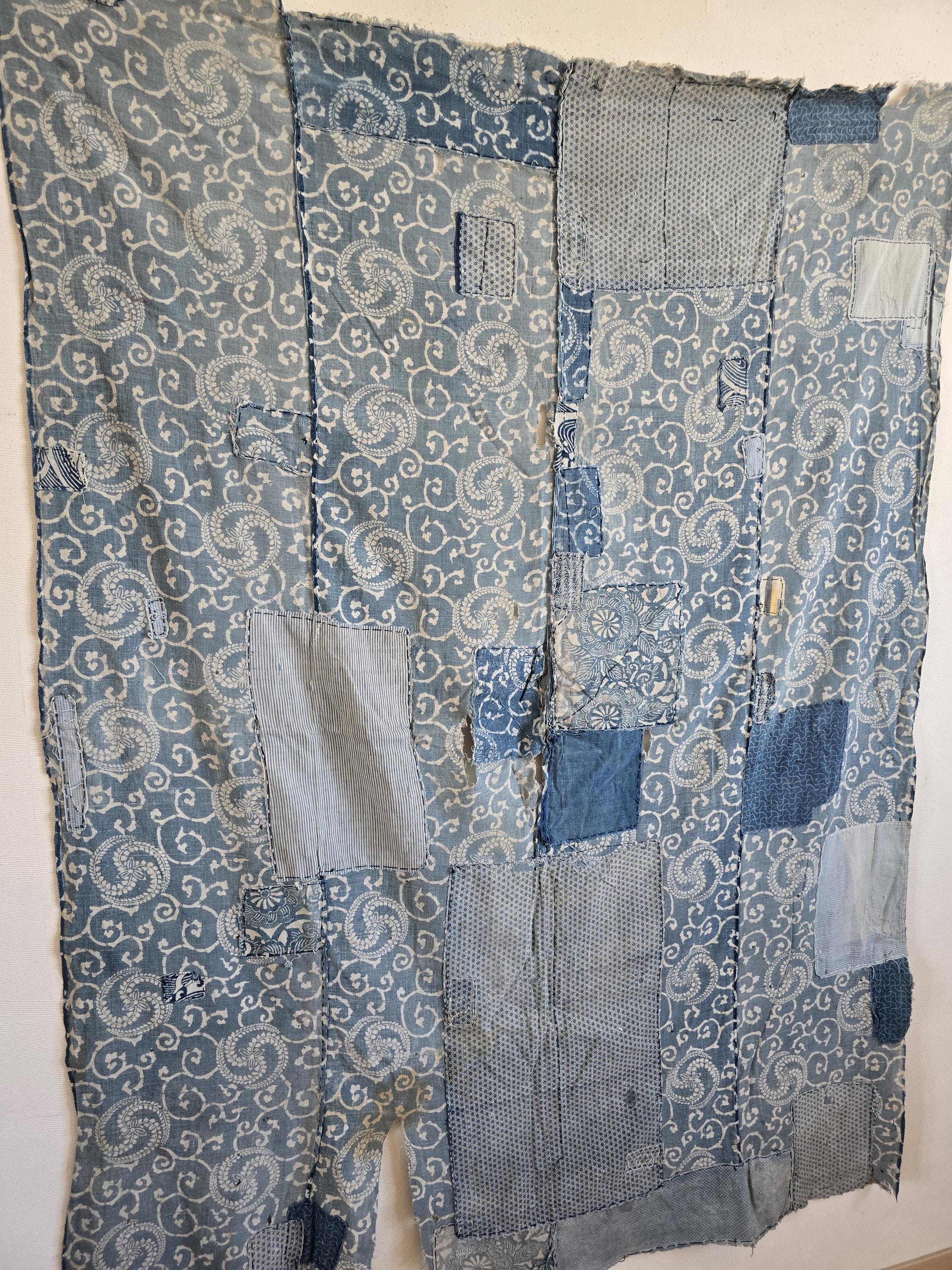 未開封　MOVE 1st color Vintage Japanese Indigo Dye Cotton Boro,171cm×124cm - Etsy Canada