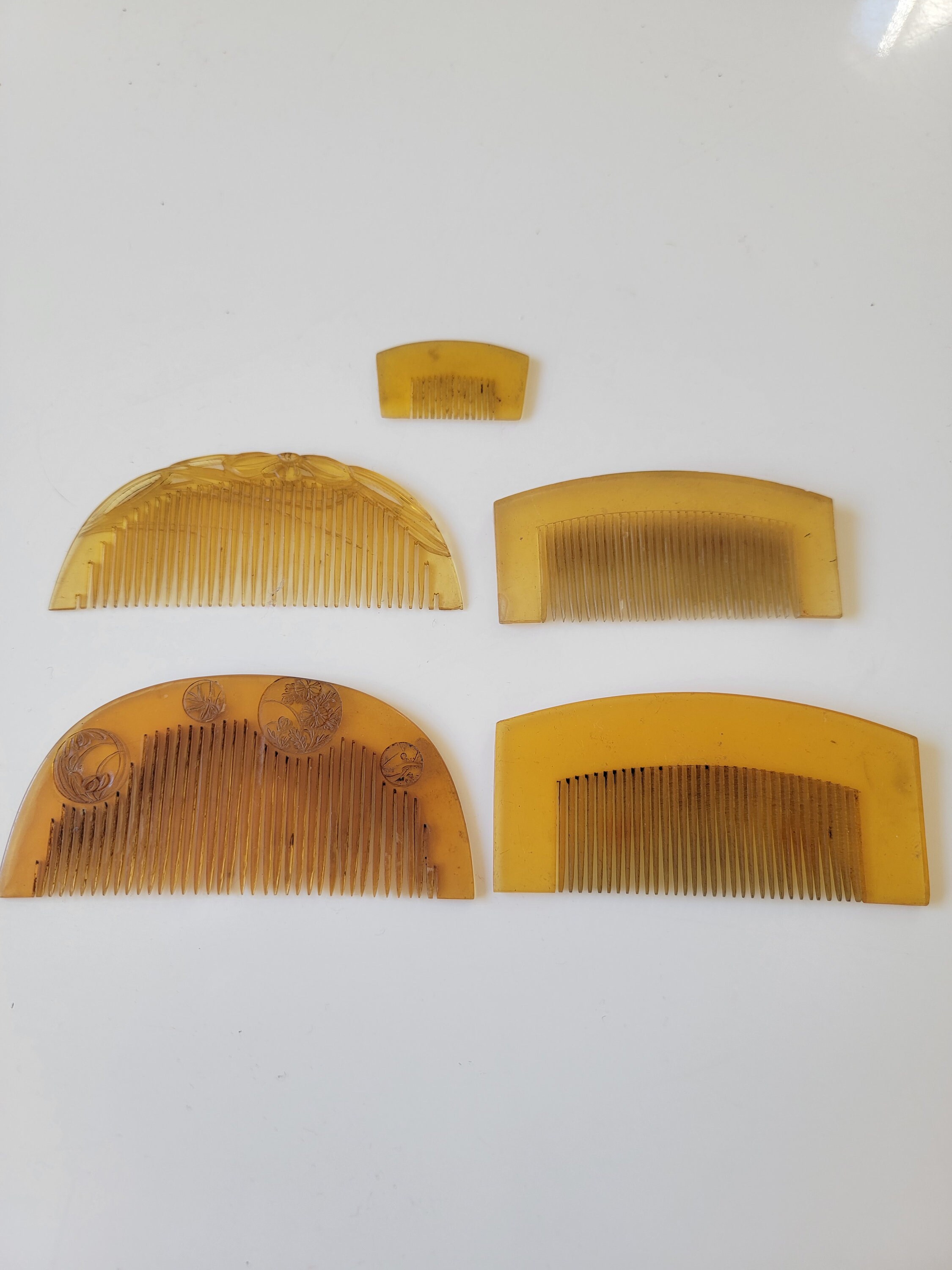 Japanese Vintage Kanzashi Sticks Accessories Set of 5 - Etsy display picture 3