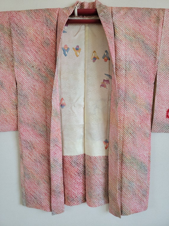 Japanese Silk KIMONO Jacket,Shibori,KIMONO Jacket… - image 7