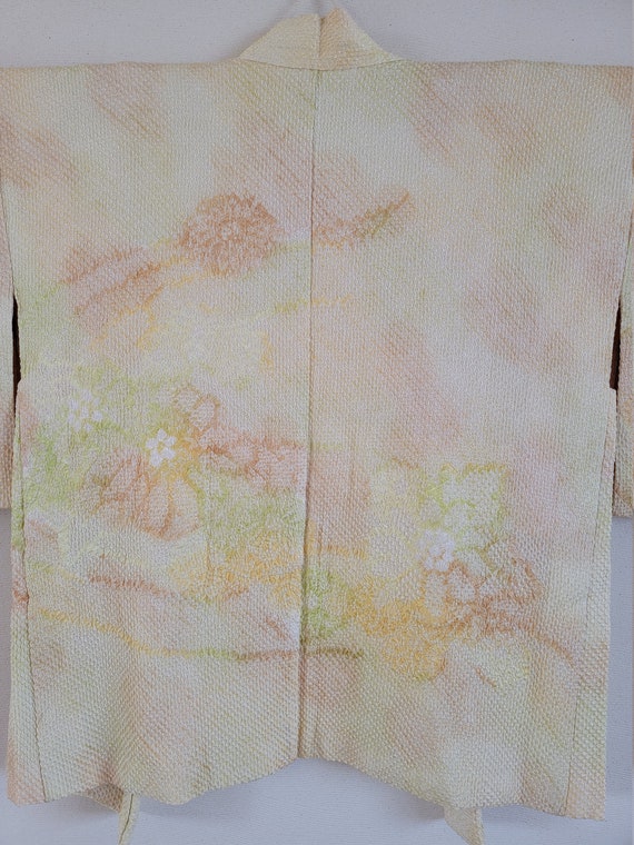 Japanese Silk KIMONO Jacket, Shibori, KIMONO Jack… - image 6