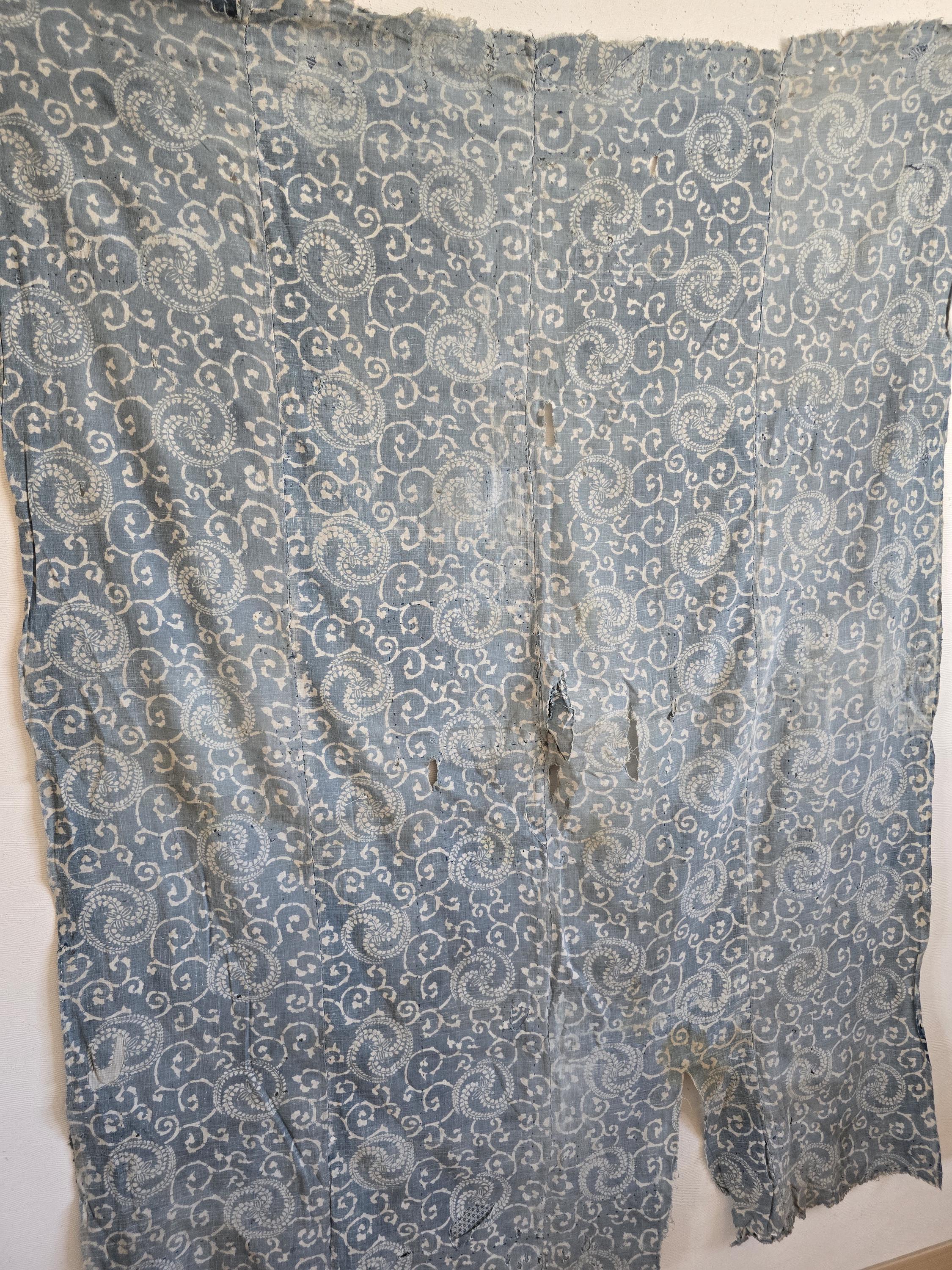 Vintage Japanese Indigo Dye Cotton Boro,171cm×124cm - Etsy Canada