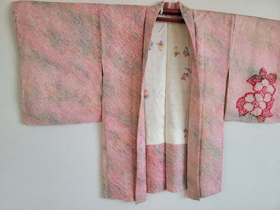 Japanese Silk KIMONO Jacket,Shibori,KIMONO Jacket… - image 8