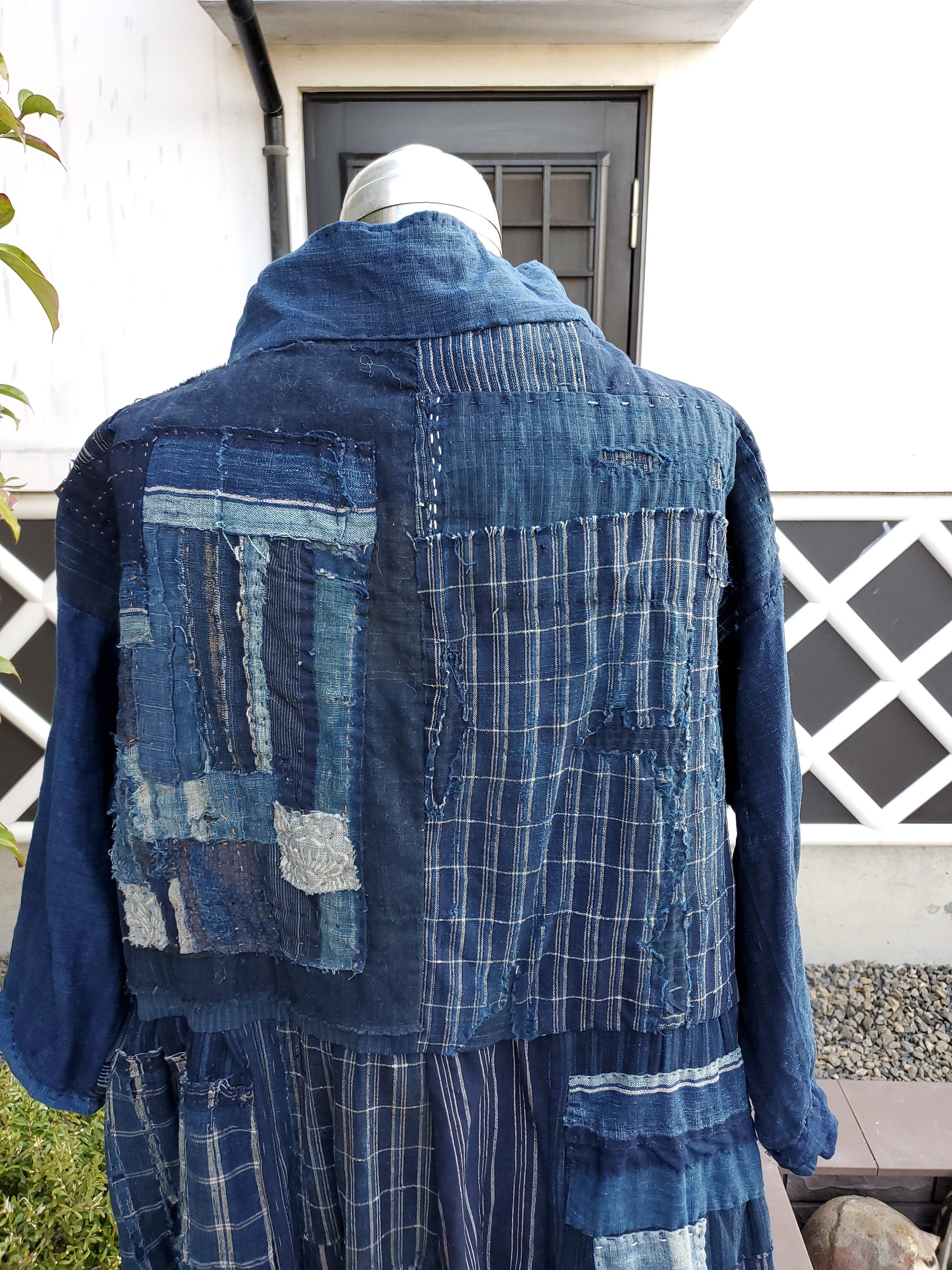 All Hand-stitched Vintage Japanese Clothes Remake Handmade