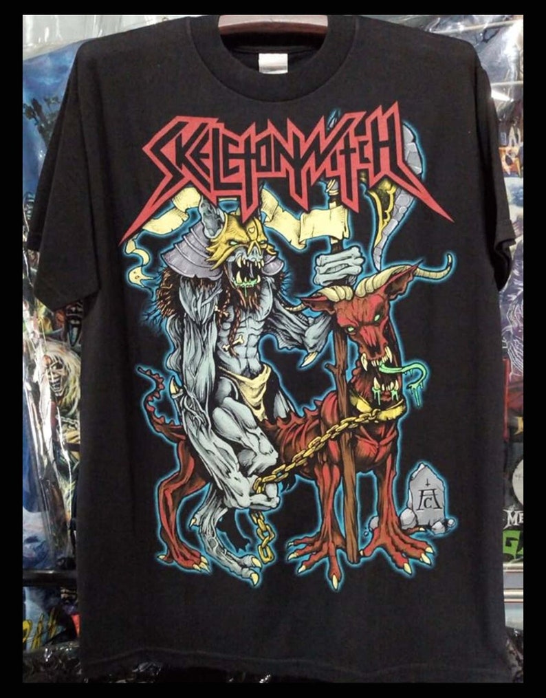 Skeleton Witch Licensed T Shirt Size M New