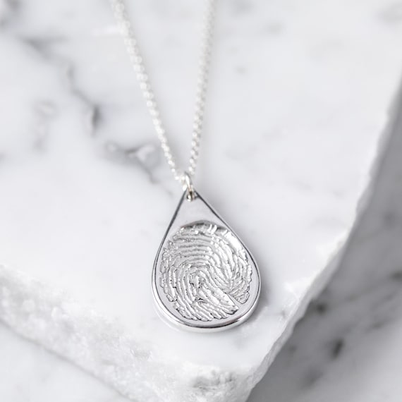 baby fingerprint jewellery