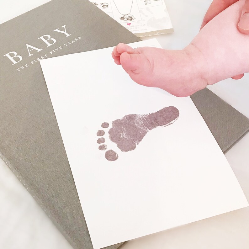 Personalised Silver Engraved Hand Foot Or Paw Print Keyring image 4