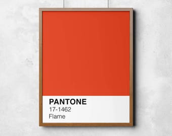 Pantone Colour Chart Poster