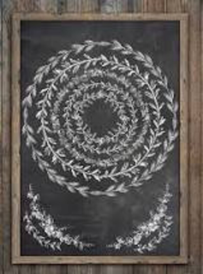Wreath Making Stamp by Iron Orchid Designs