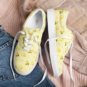 Lemon Sneakers - Etsy