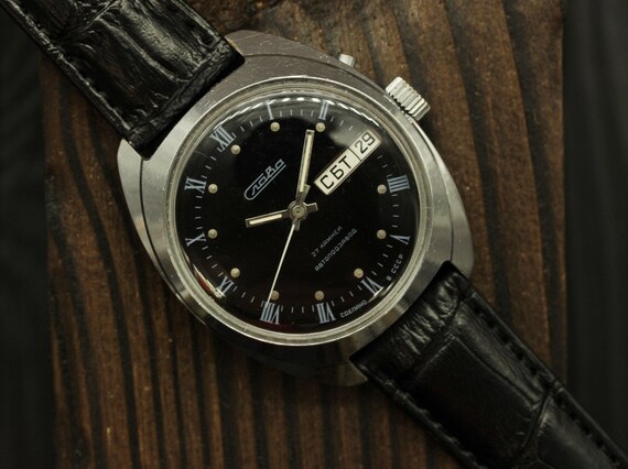 Slava Dress watch 26j mechanical Automatic Russian
