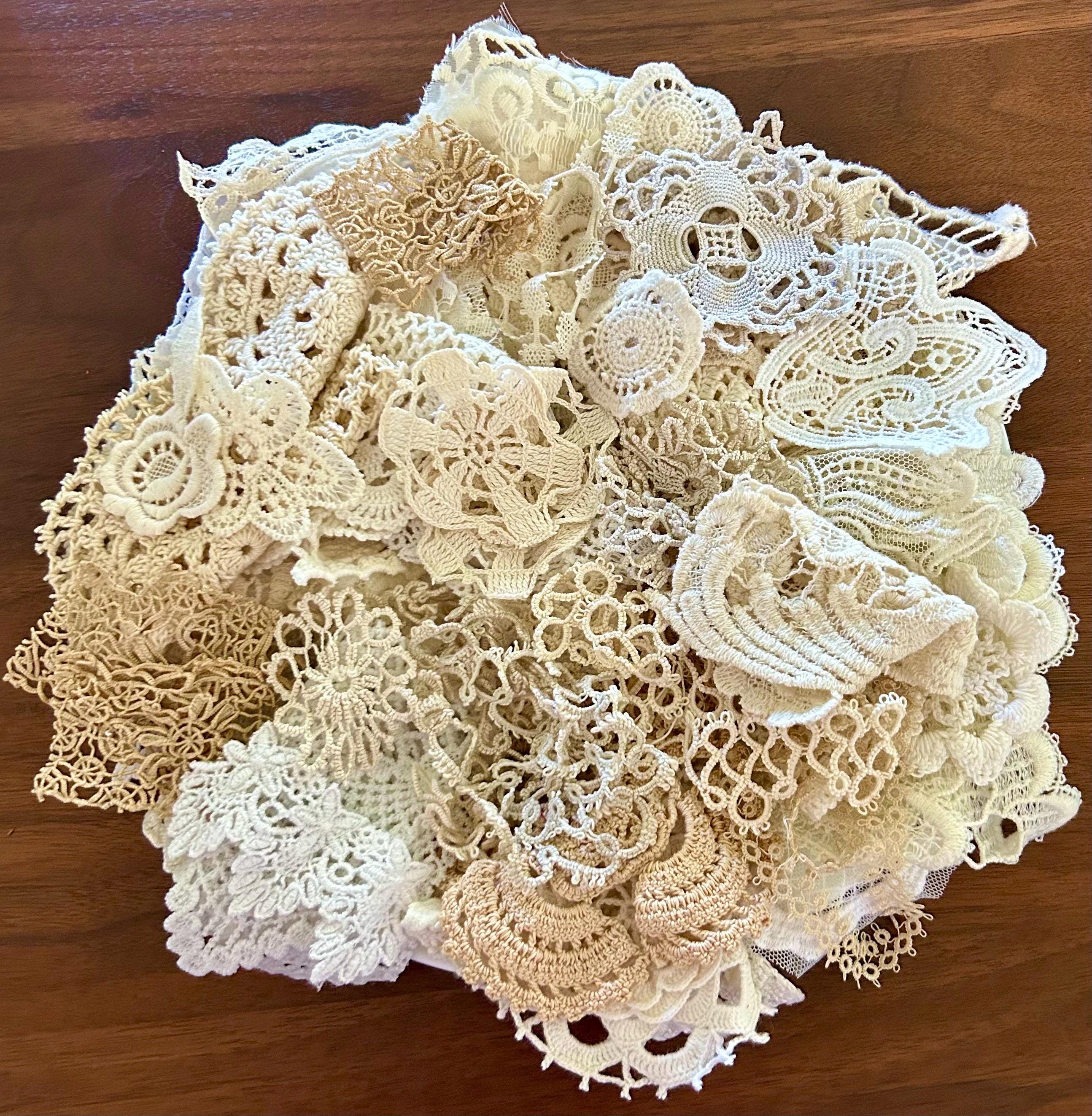 【BAON】Timing Vintage Ribbon Lace One Piece Amazon.com: 1 Yard White Mesh Wedding Bow Bowknot Beaded
