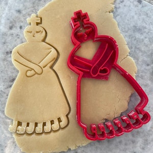 Great Lent Lady, Kyra Sarakosti , Greek Easter cookie cutter