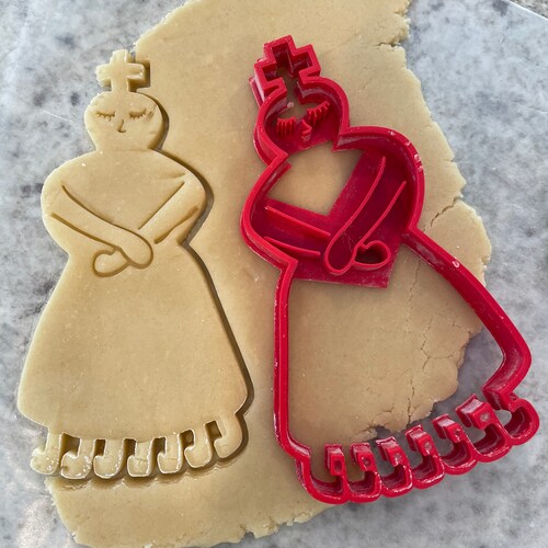 Great Lent Lady Kyra Sarakosti Greek Easter Cookie Cutter Etsy