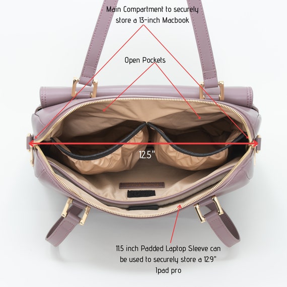 GetUSCart- Women's Work Bag with Laptop Compartment Zipper Pockets Teacher  Totes Purse