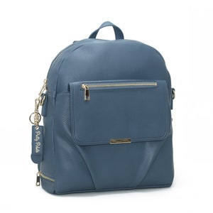 Diaper Bag Backpack - Earthy Blue