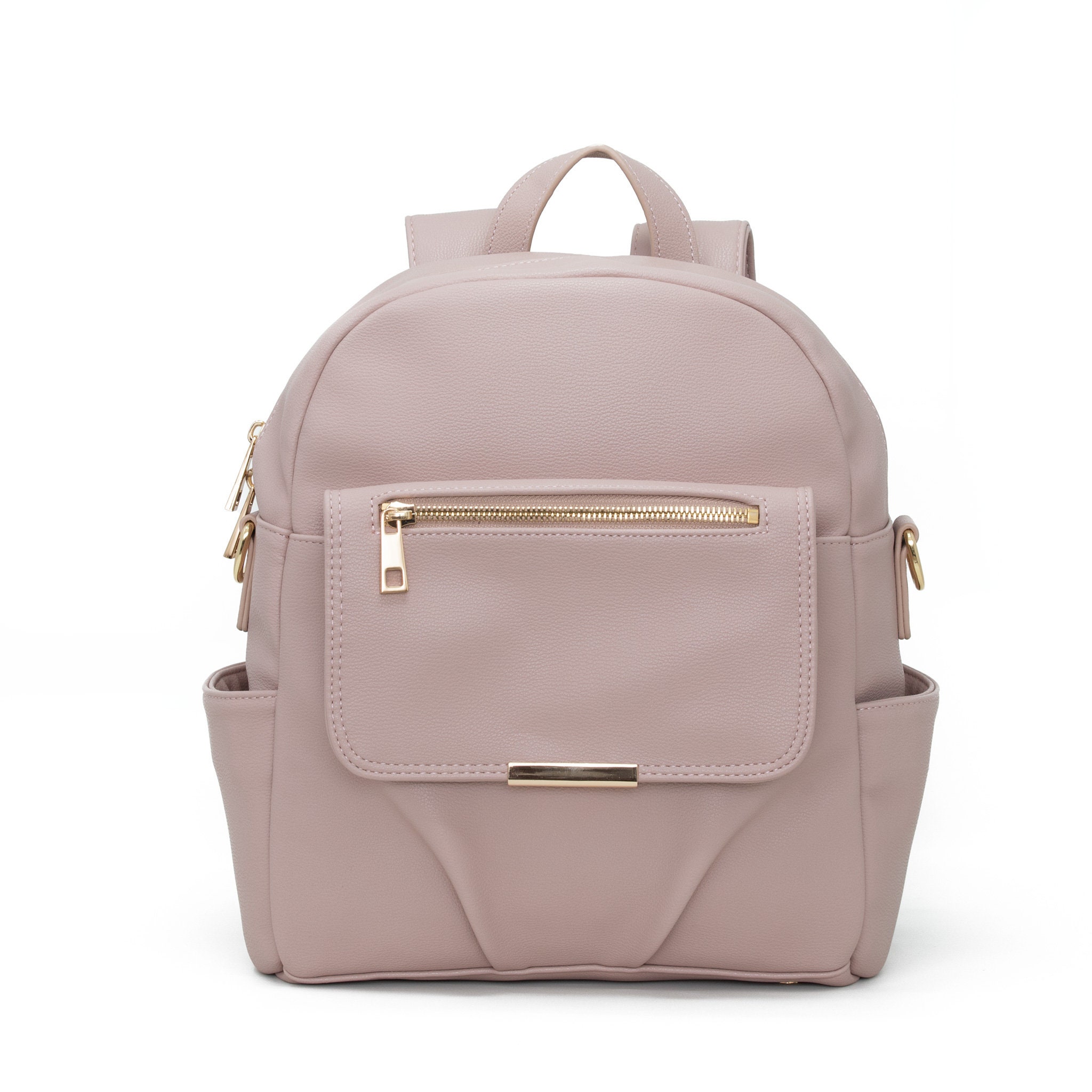 Small Backpack for Women - Dusky Pink