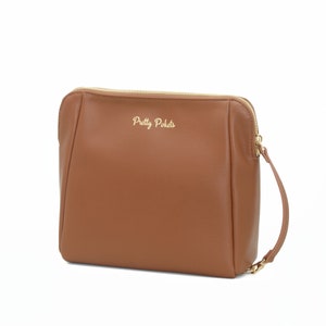 Makeup Bag - Brown
