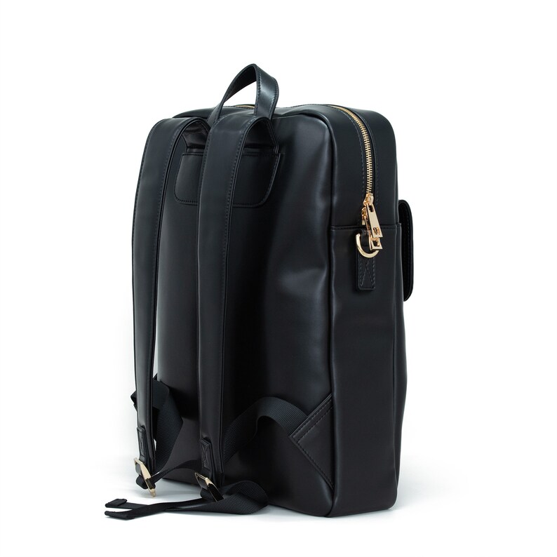 Laptop Bag Backpack Black zdjęcie 4