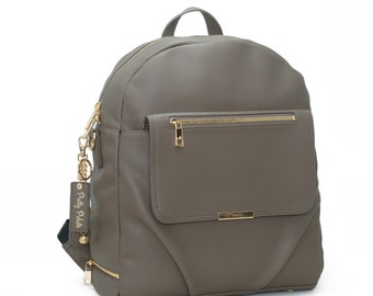 Diaper Bag Backpack - Stone Gray