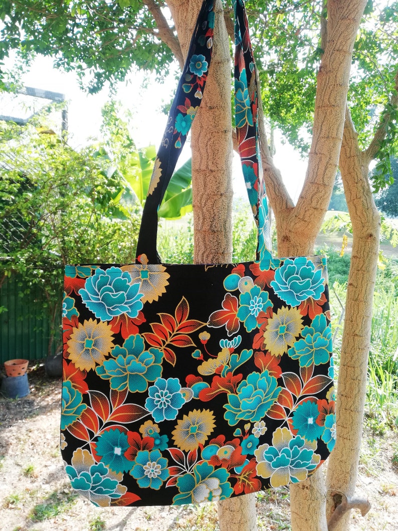 Fabric Tote bags Shopping bags,Grocery bag Reversible Tote Bag,Tote bag for women,Tote Bags Shoulder Tote bag Beach bags