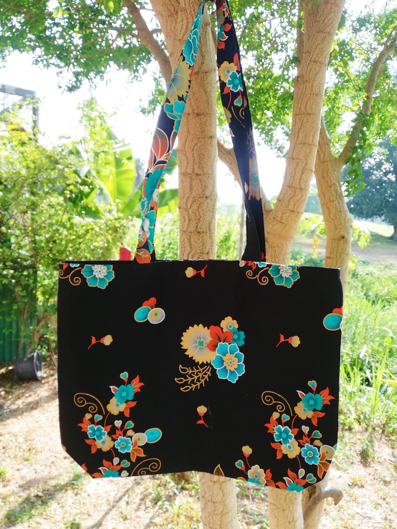 Fabric Tote bags Shopping bags,Grocery bag Reversible Tote Bag,Tote bag for women,Tote Bags Shoulder Tote bag Beach bags