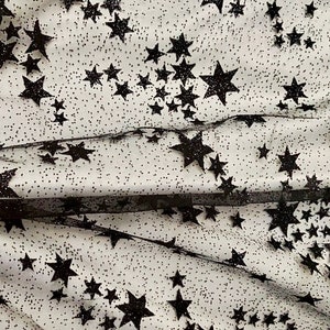 Mineral Washed Star Embroidered Top - Perwinkle