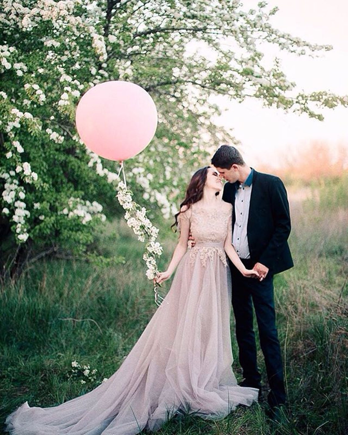 Pink Dress Sleeves With Light Ivory Lace and Beige Lining Etsy