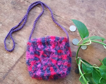 【MAISON LABICHE】Crocheted Stefanik Pouch 003, 2nd Part of PU leather Base Project Bag, Sheila's