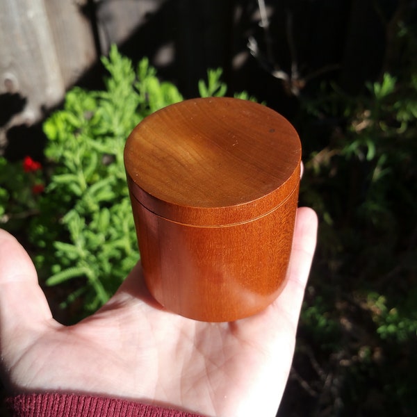 Lathe Turned Box Etsy