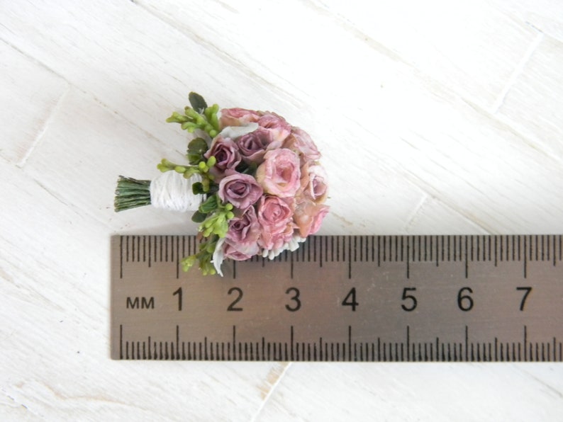 Miniature Wedding Bouquet Replica 12th Scale Bridal Bouquet Replica To Order