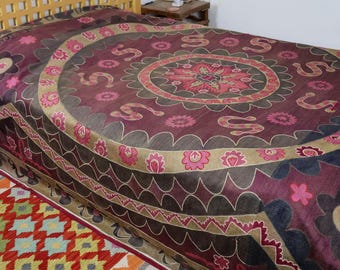 Tashkent Antique Suzani BedCover