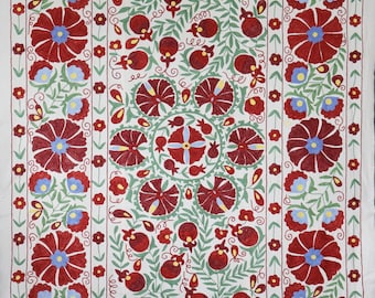 Vintage Uzbek Embroidered Hanging     (3)