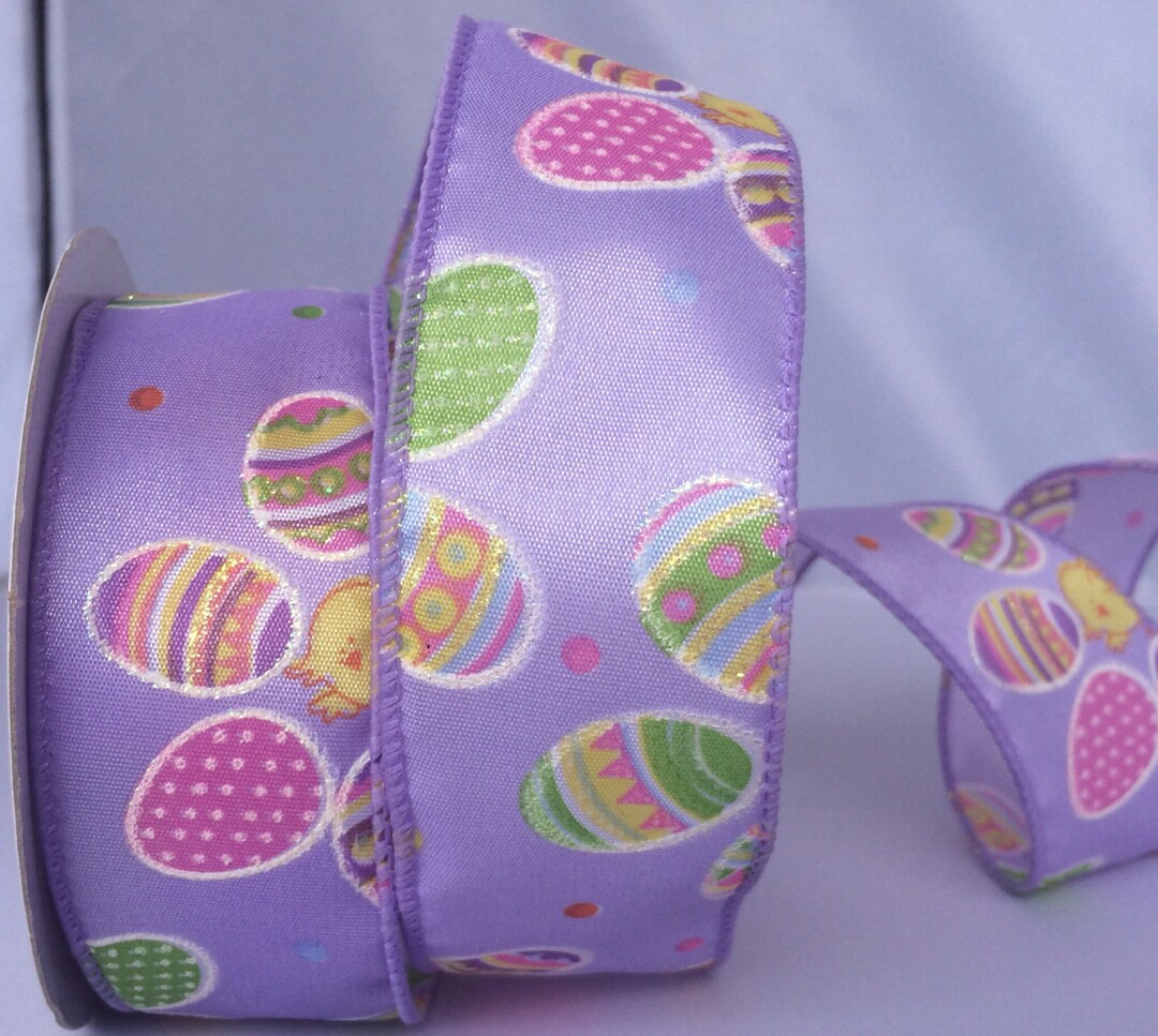Wire Edged Easter Ribbon - Etsy