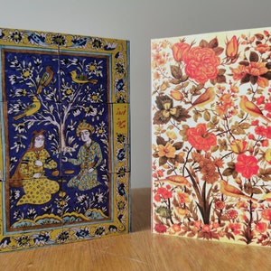Tarjetas clásicas de felicitación de Nowruz / Tarjetas de Año Nuevo persa
