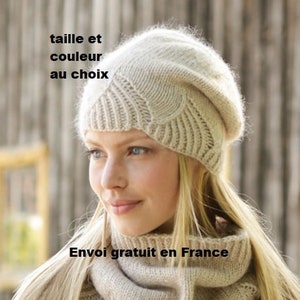 Tricot de bonnet et écharpe pour fille - Idées conseils et tuto Crochet et  tricot