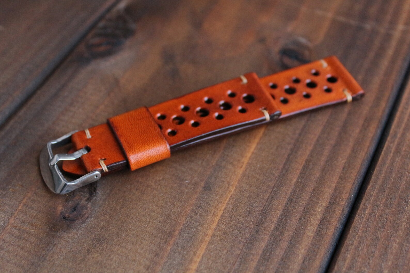 Vintage Leather Watch Strap 16mm 17mm 18mm 19mm 20mm 21mm Etsy