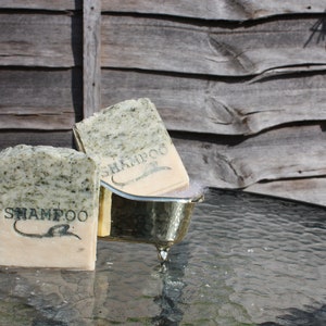 SHAMPOO text soap stamp 2