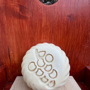 grape soap stamp,Polymer Clay Stamp,