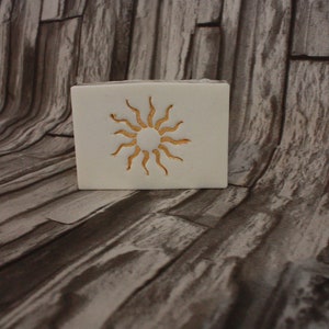 Dancing Sun soap stamp,Polymer Clay Stamp,