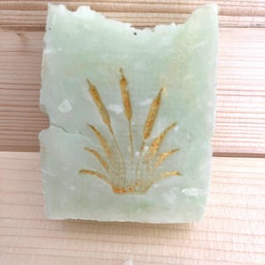 Bamboo  soap stamp,Polymer Clay Stamp,
