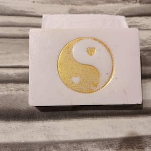 yin yang  soap Stamp,