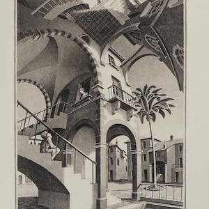 M.C. ESCHER: Mano con globo riflettente, Facsimile, 2008, 450 esemplari