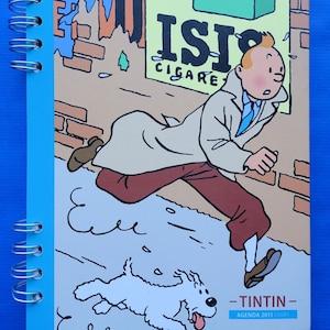 HERGE - TINTIN - 2011 diary with numerous illustrations