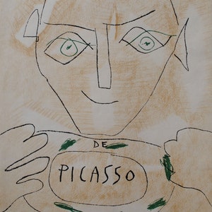 Pablo PICASSO :  CERAMIQUES, Original LITHOGRAPH, 1948