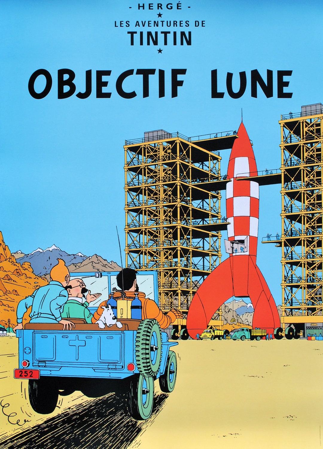 herg-objective-moon-original-poster-official-edition-tintin-museum