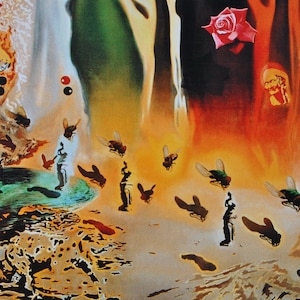 Salvador DALI : Toréador Hallucinogène LITHOGRAPHIE numérotée et signée 500ex image 7