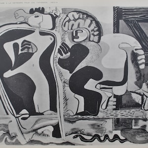 LE CORBUSIER - Women and horse - Signed engraving, 1938