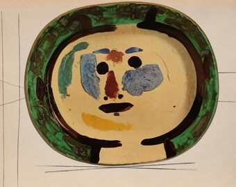 パブロ・ピカソ作の陶器皿（1881年～1973年） - Etsy 日本