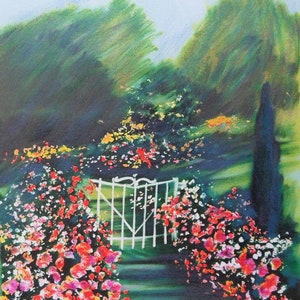 ROBIC Raphaël : The little gate - Original signed LITHOGRAPH #300 copies + certificate